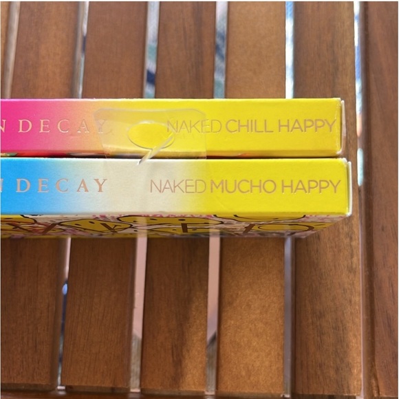 Urban Decay Naked Smiley - Mucho Happy & Chilli Happy Eyeshadow Palette Duo BNIB - Picture 14 of 16